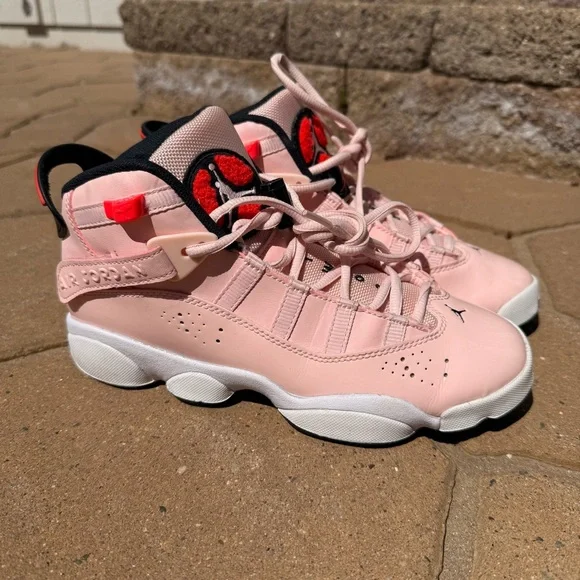 Big Girls Air Jordan Rings Basketball Shoes 5y